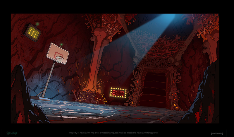 Illustration for article titled Aww Gee, Here's Some Rick & Morty Behind-The-Scenes Art